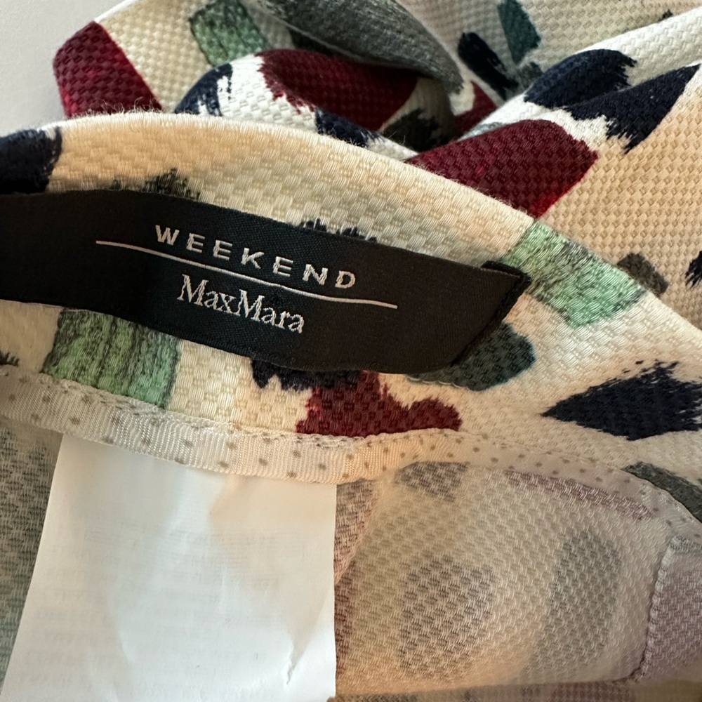 Maxmara Weekend Multicolor Patterned Cotton Penci… - image 6